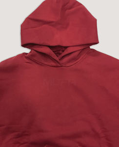 Venta al por mayor de encargo pesado Boxy sudadera de los hombres de todos los colores de invierno Sudadera con capucha 100% de algodón teñido liso con bolsillo patrón sólido - Product Image 6