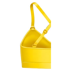 Soutien-gorge de sport pour femme à maintien élevé, écologique, col en U, bretelles réglables, coussinets amovibles, respirant, séchage rapide, en Spandex/Nylon - Product Image 6