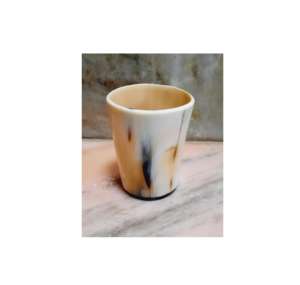 Verre à shot en corne d'inspiration viking pour collectionneurs, finition naturelle, poli à la main, pour bar, maison, restaurant, club - Product Image 6