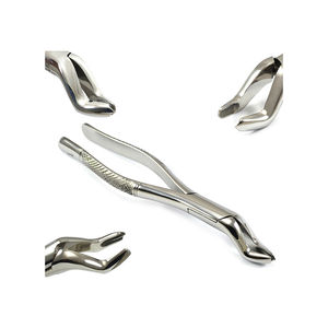 อุปกรณ์ทันตกรรมสำหรับผู้ใหญ่ทำจากสเตนเลสแบบแมนนวลใช้สำหรับถอนฟัน - Product Image 6