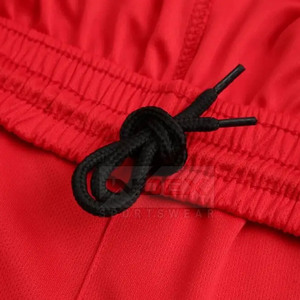 Ensemble de maillot de volley INDEX rouge, col en V, sans manches, évacuant l'humidité, respirant, vêtements de sport unisexes pour adultes - Product Image 6