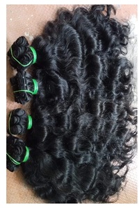 ผมมนุษย์แบบนุ่มผมหยิกหยักศกสไตล์อินเดียแบบคลื่นเด้งธรรมชาติแบบ100% - Product Image 4