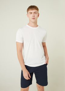 เสื้อยืดดรายฟิตพิมพ์ลายผ้าคอตตอนผสมโพลีเอสเตอร์เนื้อตาข่าย 180 GSM ระบายอากาศได้ดี ป้องกันขนร่วง ป้องกันรอยยับ ป้องกันการหดตัว แห้งเร็ว - Product Image 2