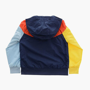 2024 nuevo conjunto de pantalones cortos cortavientos ligeros con estampado de logotipo 2 bolsillos capucha manga corta cintura elástica Cordón de talla grande - Product Image 6