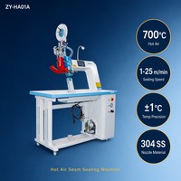 Machine à sceller les coutures à air chaud pour vestes d'extérieur ZY-HA01A