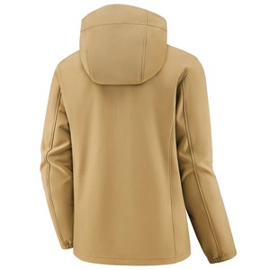 Peau de requin Soft Shell Randonnée Vestes Hommes Coupe-Vent Imperméables Vestes Hommes À Capuche Bomber Manteaux - Product Image 5