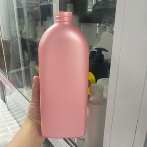 500ml pink Cosmetic Bottles Skincare Packaging HDPE <b>Shampoo</b> Bottle Hair Oil Bottle With Lotion Pump Vietnam manufactory - Product Image 2