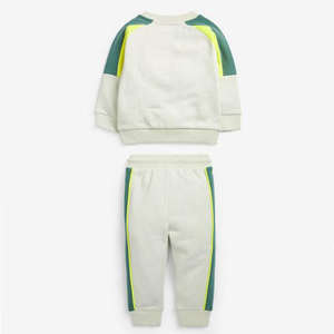 Ensemble de survêtement pour enfants, vêtements pour enfants, nouveau logo personnalisé, unisexe, décontracté, couleur unie, sweat-shirt à capuche, pantalon de jogging à cordon de serrage, deux pièces - Product Image 6