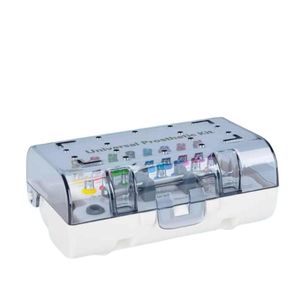 Juego de 16 destornilladores hexagonales con llave de trinquete de torque, kit manual quirúrgico para implantes dentales y tornillos de abutment - Product Image 1