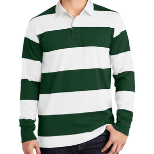 High Quality Custom Color <b>Rugby</b> Polo T-<b>shirt</b> Classic <b>Long</b> <b>Sleeve</b> Casual for Men Jersey Fabric Knitted 100% Cotton - Product Image 1