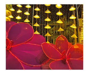 Sombrero cónico natural para la decoración diaria/casual Sombrero pintado de Vietnam OEM - Product Image 2