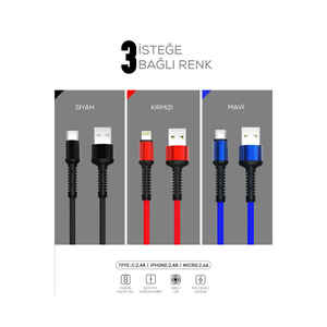 Cable USB Netzy LS63 de Carga Rápida de 1 m, Alta Durabilidad, Tipo-C a Tipo-C, Cable de Sincronización de Datos Micro-USB, Gris - Product Image 4