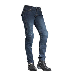 Pantalones de Motociclismo D-Ride Moto Faded Blue para Hombre, Mezcla de Poliéster/Algodón, Diseño Protector, Transpirable, de Secado Rápido, Personalizable - Product Image 1