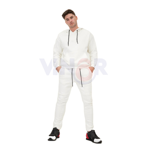 Sudadera con capucha sólida informal para hombre, Sudadera con capucha de invierno de algodón y poliéster con logotipo personalizado, Sudadera con capucha térmica - Product Image 5