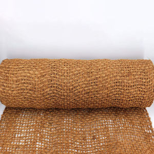 Filets en fibre de coco pour la protection des pentes meilleur prix rouleau de filet de coco tissé feuilles de maille géotextiles naturels - Product Image 3