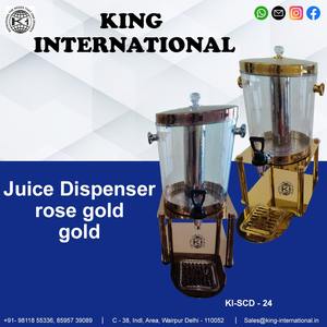 Réchaud Golgappa de couleur or avec chauffe-plats élégant pour les buffets de l'hôtel et du restaurant - Product Image 5