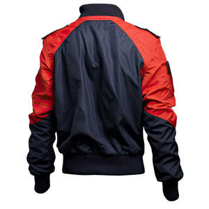 Veste de moto en cuir de vache et toile pour homme, vêtements d'hiver, fournisseur OEM ODM, doublure en coton, style moto et motard - Product Image 2