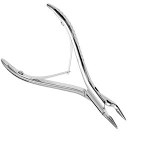 Personalizado 2025 Beyer Bone Rongeur Heavy Duty Alemán Acero inoxidable Espejo Pulido Diseño curvo Manual Fuente de alimentación OEM - Product Image 3