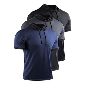 Logotipo personalizado al por mayor en blanco hombres suéter chaqueta abrigo hombres Zip Hoodie con cremallera sudaderas con capucha - Product Image 2