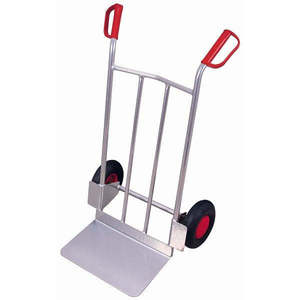Chariot à main en aluminium Variofit avec une capacité de charge de 200 kg, grande pelle, brouette industrielle, chariot de courses, personnalisable, support OEM - Product Image 1