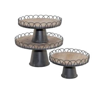 Top Arrival High Quality Round Metal Elegant Decoration <b>Cake</b> <b>Stand</b> <b>Set</b> Cupcake Holder Customized Size Shape Colour - Product Image 2
