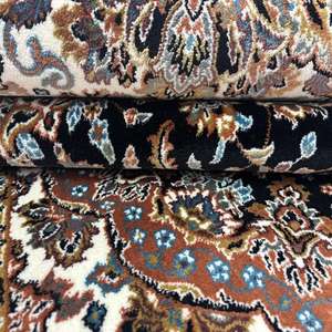 Derniers modèles de tapis persans en laine/coton à poils longs, fabriqués à la machine, tapis brodés Oushak à nœuds turcs, colorés, toutes tailles, pour salon - Product Image 2