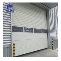 Portes sectionnelles isolées de haute qualité pour entrepôt, porte sectionnelle industrielle en mousse PU pour atelier ou garage
