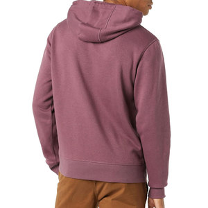 Sweat à capuche décontracté en molleton 100 % coton de haute qualité pour homme, couleur unie, écologique, best-seller, vêtement d'hiver, vente en gros - Product Image 2