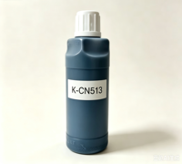 CN513 650ml Hitam Baru. Tinta Solvent untuk Printer K Cij yang Ditingkatkan, Tahan Air & Tahan Minyak