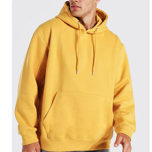 Sweat-shirt à capuche pour homme OEM 100% coton surdimensionné Streetwear Pull uni Sweat-shirts de qualité supérieure Sweat-shirt de créateur pour homme - Product Image 6