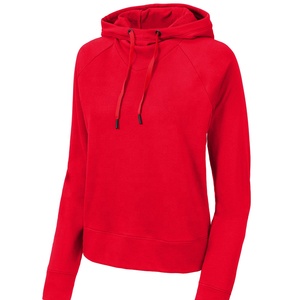 2026 Custom Logo Long Sleeve Hoodies For Women's / Custom Solid Fashion Wear Women Hoodies For Sale - Product Image 6