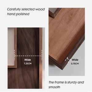 Cadre photo carré en bois bricolage Affichage minimaliste écologique Guide PDF à la main téléchargeable étape par étape - Product Image 4