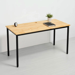 Modern 140x60cm Natural Wood Laptop <b>Desk</b> for Home Office OMA HBOM003 Series - Product Image 1