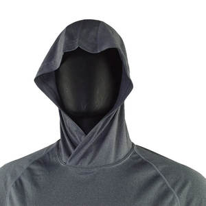 Sweat à capuche unisexe confortable UPF 50+ 100% polyester pour la protection solaire - Product Image 3