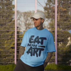 2026 Men's Premium T-Shirts Custom <b>Logo</b> 100% Cotton and Bamboo Fiber Combed High Quality Comfortable Clothing - Product Image 3