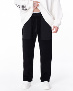 Pantalones de correr de algodón pesado de alta calidad personalizados para hombre OEM 2024, nueva tendencia Premium básica, oferta al por mayor con estampado de hojaldre - Product Image 1