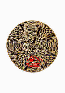 Table & Table Ware Utilisation Personnalisé Conception À La Main Meilleure Vente Chaude À La Main Conception En Spirale Plaque De Chargeur pour Salle À Manger - Product Image 3