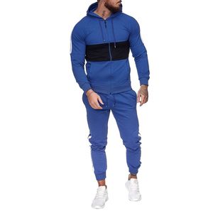 Conjunto Deportivo Privado de Dos Piezas con Logotipo Personalizado, Sudadera con Capucha y Pantalones de Manga Larga de Poliéster, Traje Deportivo para Hombre - Product Image 5
