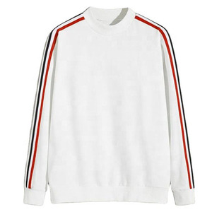 Sudadera de cuello redondo para hombre de alta calidad 100% algodón bordado ropa de invierno y ropa de calle sudadera cálida - Product Image 1