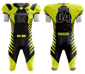 Uniformes de fútbol americano juvenil Nuevo diseño transpirable Camisetas de práctica impresas para hombres de talla grande - Product Image 6