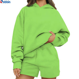 ชุดเซ็ตเสื้อฮู้ดแฟชั่นผู้หญิงพิมพ์ลายโลโก้ตามสั่ง 2 ชิ้น ชุดเซ็ตพิมพ์ลายดิจิทัล 2 ชิ้น ชุดออกกำลังกายสำหรับฤดูใบไม้ร่วง รับผลิตตามแบบ - Product Image 5