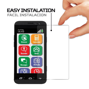 ฟิล์มกันรอยหน้าจอ ANTISHOCK สำหรับทอมสัน เซเรีย 405 ฟิล์มป้องกันโทรศัพท์มือถือระดับพรีเมียม - Product Image 3