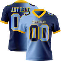 Game Day Maillot de football américain personnalisé pour jeunes, école, club d'entraînement, équipe, équipement d'uniforme léger.