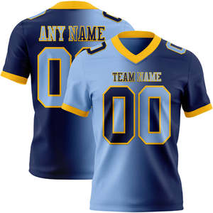 Jersey de fútbol americano personalizado para el día del juego para la Escuela Juvenil, equipo de entrenamiento de equipo de Club de práctica, equipo de uniforme de ajuste ligero - Product Image 5