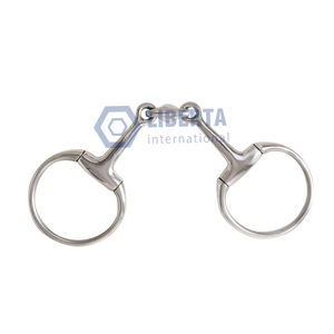Nueva llegada de alta calidad caballo ecuestre Bits Snaffle caballo montar anillo Snaffle Bits equipo equino - Product Image 2