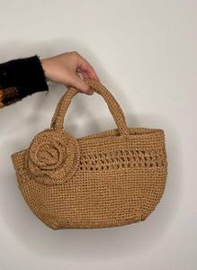 Sac en paille tissé à la main - Product Image 3