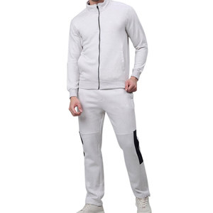 Survêtement deux pièces sweat à capuche pour hommes avec pantalon de jogging logo personnalisé brodé streetwear mode décontractée sportswear vente en gros OEM - Product Image 1