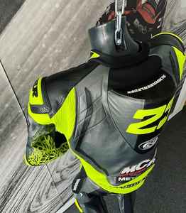 Traje de Motociclismo de Cuero, Traje de Motociclismo de Cuero Grueso Hecho en Pakistán, Ropa de Motociclismo, Traje de Carreras, Calidad Premium Kangaroo - Product Image 2