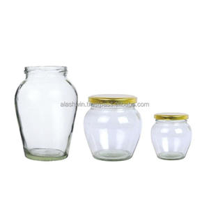 Tarro de cristal moderno para encurtidos, tapa hermética ecológica resistente al calor de alto borosilicato para el hogar, cocina, almacenamiento, embalaje de cartón - Product Image 6