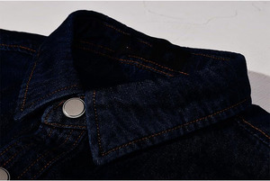 Man Jackets Breathable <b>Men</b> Denim Jackets Plus Size <b>Men</b> Jeans Jackets Made in Pakistan Custom Logo And Design - Product Image 4